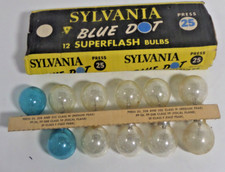 Sylvania flash bulbs 9 clear 2 blue