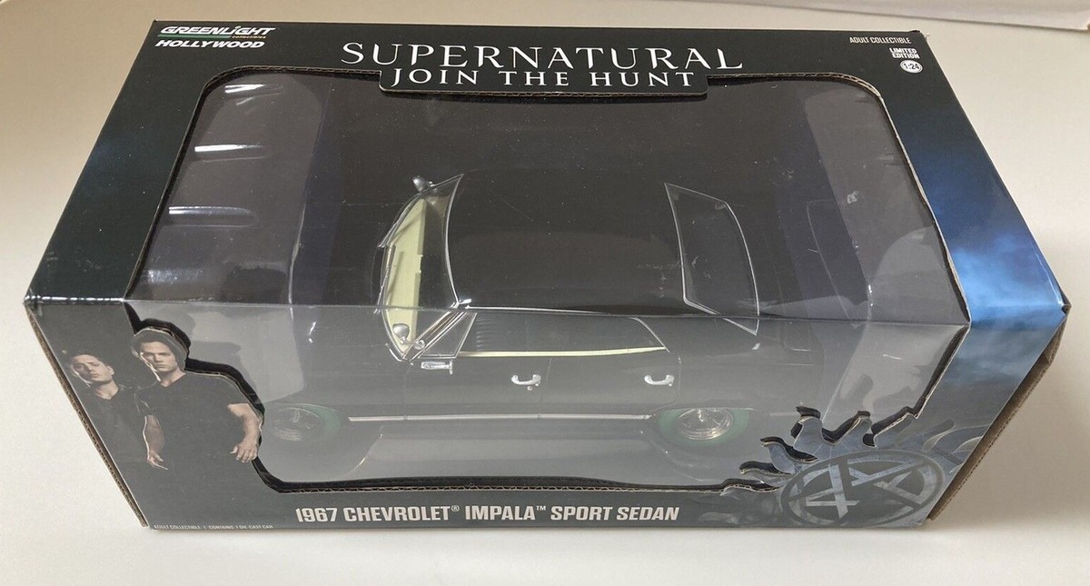 Greenlight Supernatural 1967 Chevrolet Impala Sport Sedan Green