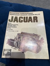 Jaguar E type series 1 3.8 and 4.2 scientific workshop manual