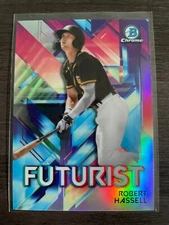 2021 Bowman Chrome Robert Hassell Futurist Insert Refractor #FUT-RH