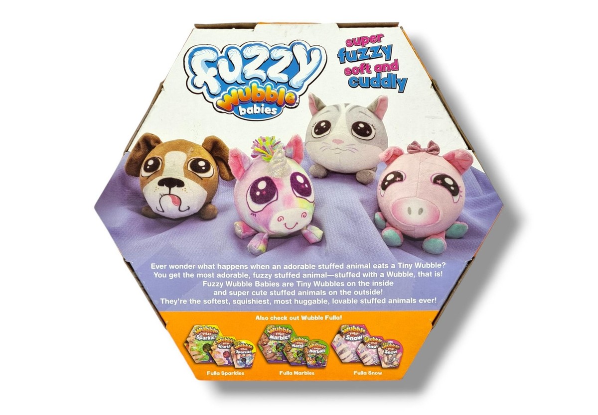 Stuffed Animal Wubble Animals FUZZY WUBBLE BABIES PENNY THE PIGLET