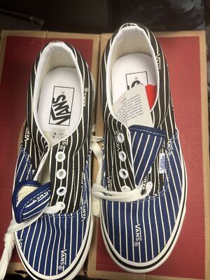 Vans Era 95 DX Anaheim Factory Limited Stripes Black Blue Men Sz