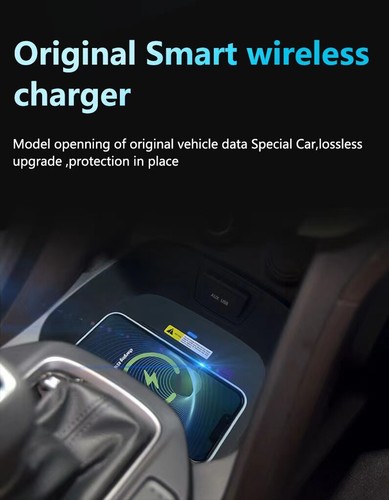 Car Wireless Charger Phone Pad Fast Charging For Hyundai Santa Fe 2013-2017 - Picture 4 of 12