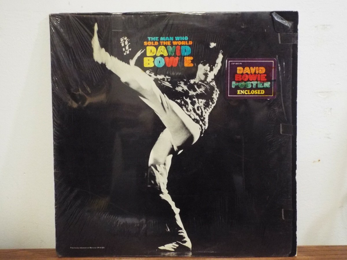 DAVID BOWIE THE MAN WHO SOLD THE WORLD 1970 GLAM ROCK LP VINYL