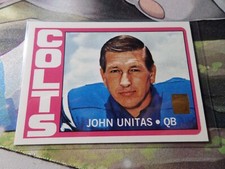 2000 Topps Commemorative Series JOHN UNITAS Reprint #165 - HOF