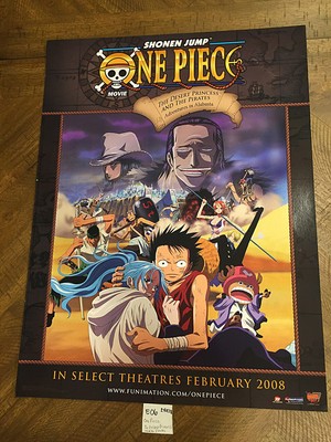 Shonen Jump One Piece Movie The Desert Princess Pirates 18 24 Anime Poster E6 Ebay