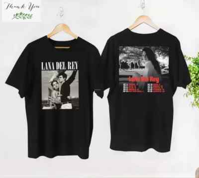 Rey Lana Del Tour 2023 Summer T-Shirt Unisex Gift Fans S-5xl Dates Shirt Concert