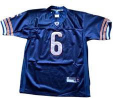 Boys XL Chicago Bears Jay Cutler 6 Reebok Vintage NFL Youth XL Stitched Jersey
