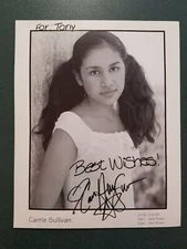 Carrie Sullivan autograhed Photograh - Pose 7 - COA