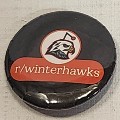 #ad Portland Winterhawks WHL Hockey r winterhawks Reddit Pin Button 1.25quot; $2.66