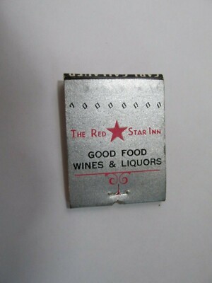 Red Star Inn Matchbook, The Red Star Inn Good Food, Wines, & Liquors Chicago,Ill | eBay
