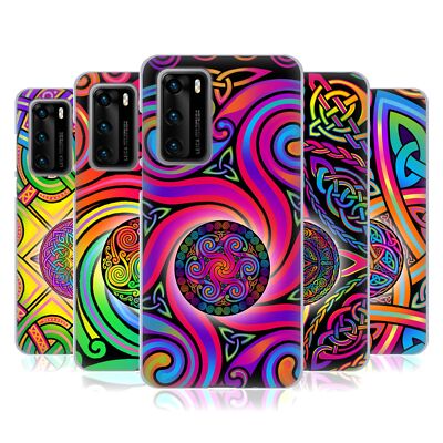 OFFICIAL BETH WILSON RAINBOW CELTIC KNOTS SOFT GEL CASE FOR HUAWEI PHONES 4
