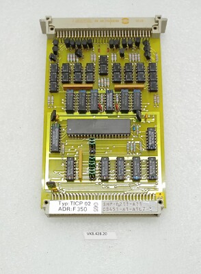 Siemens TICP02 PLC Prozessor SMP-E211-A11 C8451-A1-A107-3 ADR F350