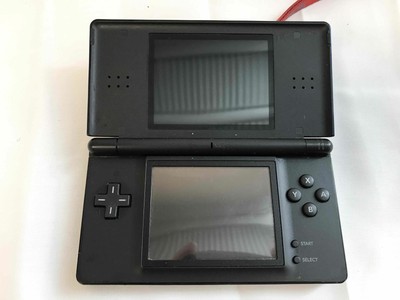 蓝色和黑色任天堂ds Lite 无电源 Ebay