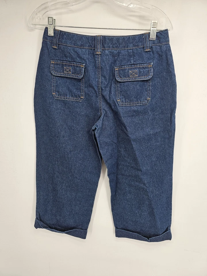 Jean Capri Recto J. Caqui Niñas Azul Denim Talla 14 Foto 2 de 4