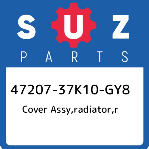 COVER ASSY,RADIATOR,R (YELLOW BLACK)