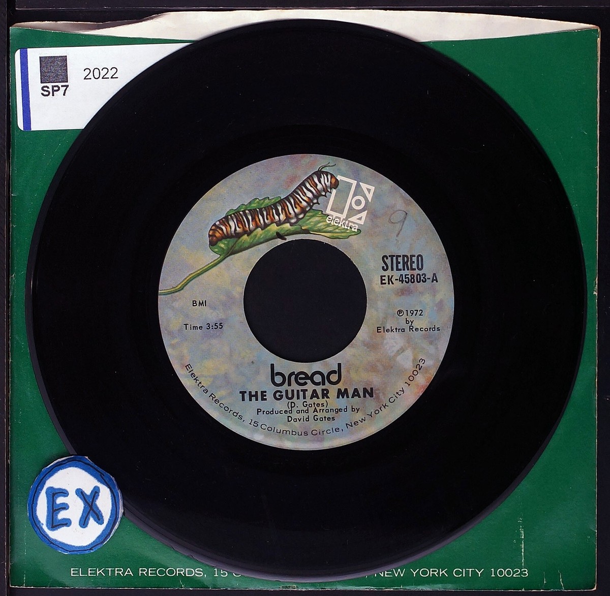 Bread レコード Bread “The Best Of Bread”1973 Vinyl LP EKS-75056 Electra