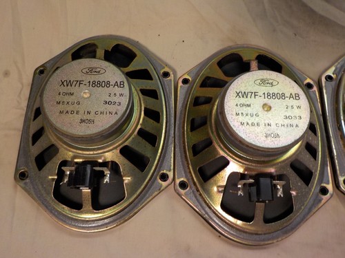 04 Ford F250 F350 Super Duty Juego de (4) Altavoces Puerta Delantera y Trasera Fábrica - Imagen 5 de 5