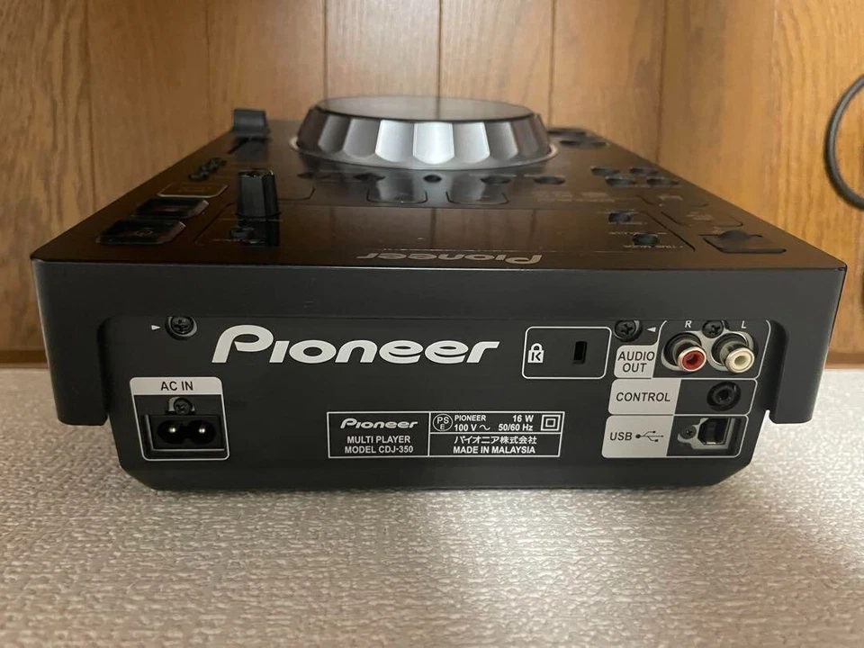 Pioneer CDJ-350 Compact DJ Multi Player Digital Plattenspieler Schwarz CD USB... - Bild 4 von 4
