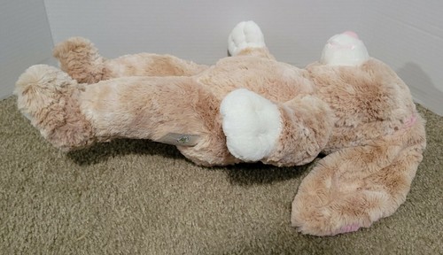 Build A Bear Brown Bunny Rabbit Plush With Pink Clothing Stuffed Toy Soft - Picture 3 of 12