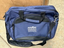 UVA Business School Darden Executive Education Canvas Laptop Bag