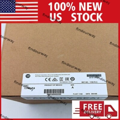 New Sealed Allen-Bradley 1746-P4 SER A SLC 500 Power Supply Module AB 1746-P4