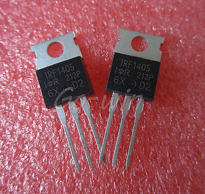 1Pcs IRF1045 IRF1405PBF N-Ch 55V 169A TO-220 Mosfet New Ic hg