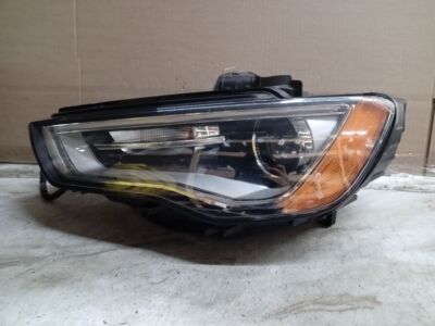 Used Left Headlight Assembly fits: 2015 Audi A3 xenon HID self adjusting opt 8Q3