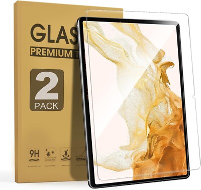 2PCS Galaxy Tab S9 FE 10.9 Inch Screen Protector Tempered Glass for Tab S9 FE 5G