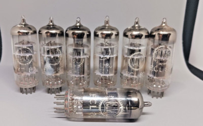 7 x ECL80 SIEMENS TUBE UNUSED ;379
