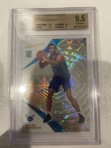 2018-19 Panini Revolution Galactic Miles Bridges Hornets RC Rookie BGS9.5