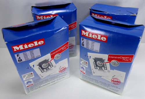 4 NEU Original Miele FJM Staubsaugerbeutel 5 Stück Filter pro Karton Intensive Clean Plus