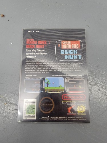 Super Mario Bros Duck Hunt Nintendo NES Video Game 1988 Platform Vintage Tested - Picture 13 of 13