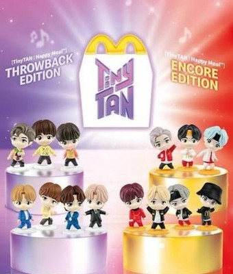 McDonald's BTS Happy Meal TinyTan Figurines