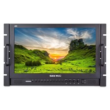 SEETEC P173-9HSD-RM 17.3" 7RU Rack Mount Broadcast LCD Director Monitor with ...