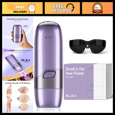 Mini IPL Laser Hair Removal Device for Men  Women, 2-in-1 Skin Rejuvenation, Pa