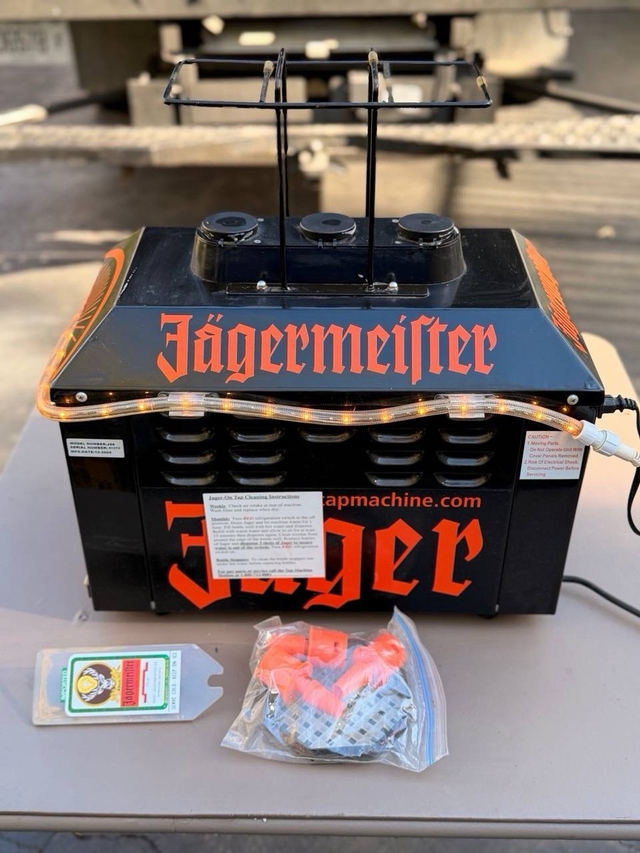 🍻 Jägermeister Tap Machine (Model J99) – Works! Chilled Shot