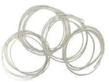 925 Sterling Silver Full-Bead Wire, Dead-Soft, for Jewelry Making