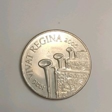 UK &pound;5 coin 2006 to commemorate the 80th birthday of Queen Elizabeth II.