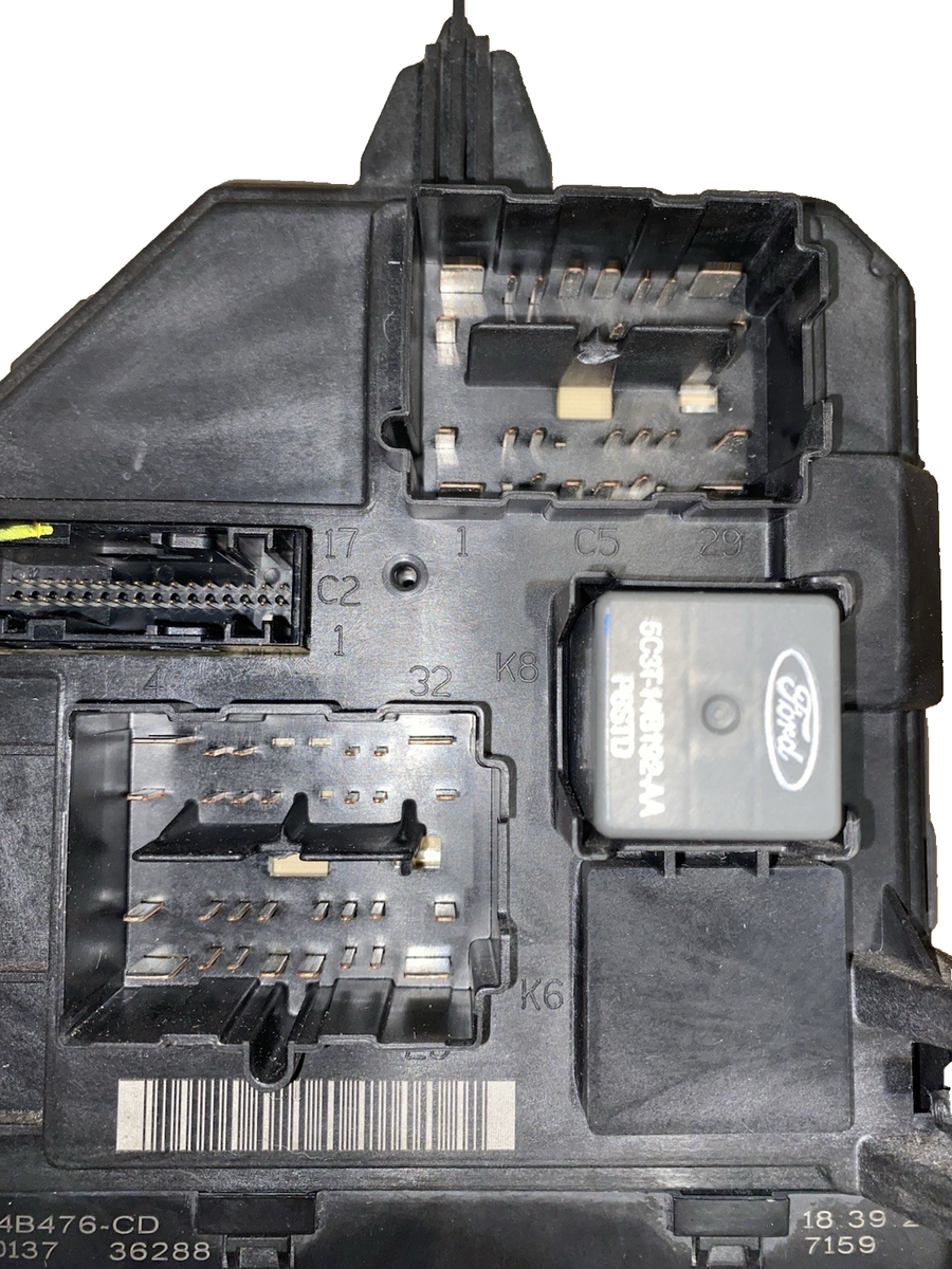 2007 Ford Explorer, Cab Fuse Relay Box, Body Control Module BCM
