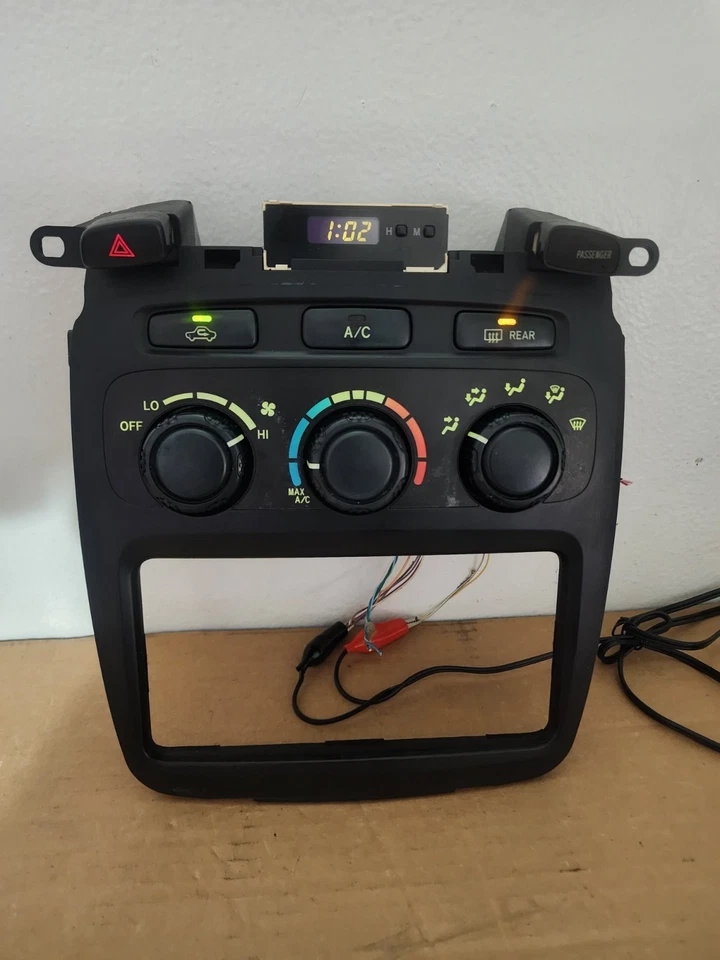 OEM 2001-2007 TOYOTA HIGHLANDER HVAC AC CALENTADOR PANEL DE CONTROL DE CLIMA 84010-48270 Foto 4 de 4