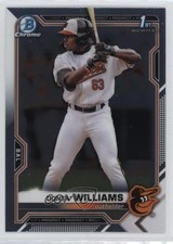 2021 Bowman Draft Chrome Donta' Williams #BDC-90 0a3