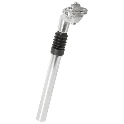 M-Wave SP-C2 Suspension Seatpost 25.4mm 315mm Travel: 40mm - Silver 252115