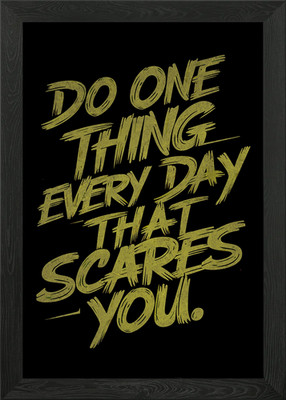 Do One Thing Everyday Gerahmtes Wandbild Poster Leinwanddruck Bild