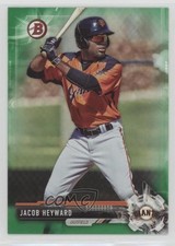 2017 Bowman Draft Green 13/99 Jacob Heyward #BD-22 fm0