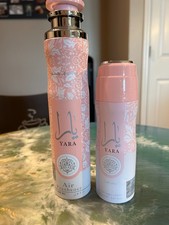 Yara Lattafa body and room spray bundle