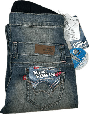 NWT -Miss Edwin Japan Pull on Maternity Jeans- Size M