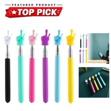 Retractable Teacher Pointer Stainless Steel Telescopic Classroom Stick