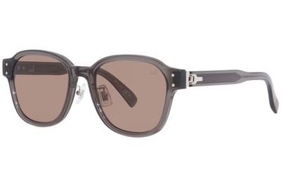 Dunhill Weller DU0046SA 003 Sunglasses Men's Grey/Brown Square Shape 56mm