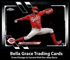 2021 Topps Chrome Update Vladimir Gutierrez #USC84 Cincinnati Reds Rookie